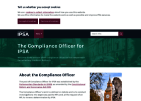 parliamentarycompliance.org.uk