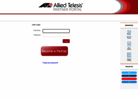 partnerportal.alliedtelesis.com
