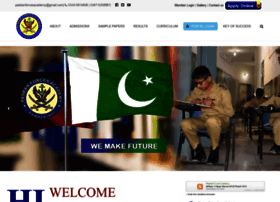 pasbanforcesacademy.com.pk