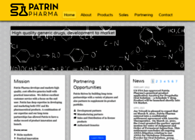 patrinpharma.com