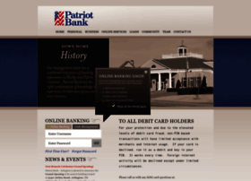 patriot-bank.com