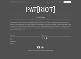 patriotapparelcompany.com