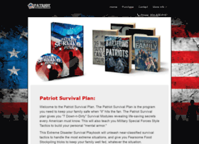 patriotsurvivalplan.net