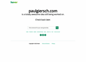 paulgiersch.com