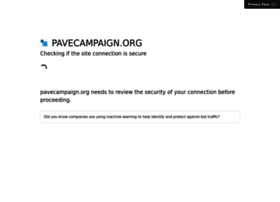 pavecampaign.org