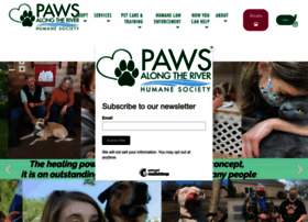 pawsalongtheriver.org