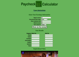 paycheckcalculator.net