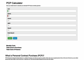 pcpfinancecalculator.co.uk
