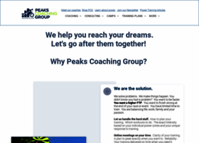 peakscoachinggroup.com