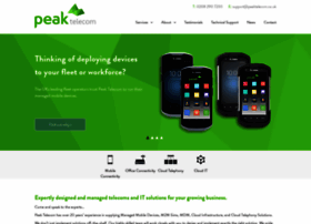 peaktelecom.co.uk