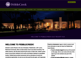 pebblecreekhoa.org