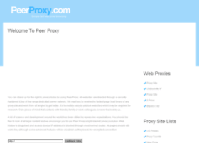 peerproxy.com