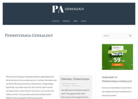 pennsylvaniagenealogy.org