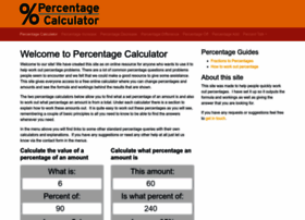 percentagecalculator.co.uk