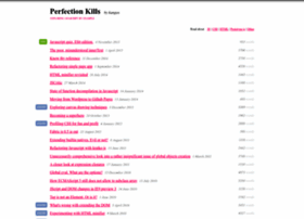 perfectionkills.com