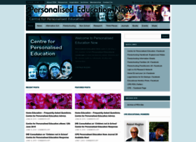 personalisededucationnow.org.uk