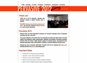 pervasiveconference.org