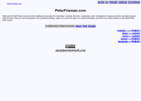 peterfrisman.com