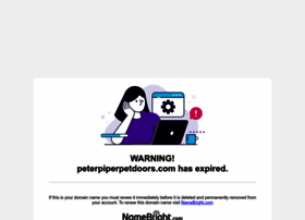 peterpiperpetdoors.com