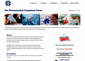 pharmacomplianceforum.org