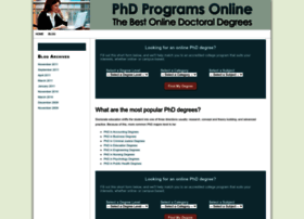 phdprogramsonline.org