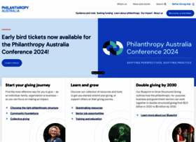 philanthropy.org.au