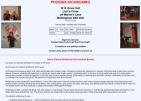 phoenixkickboxing.co.uk