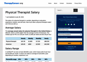 physicaltherapysalary.org
