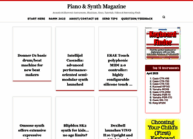 pianoandsynth.com