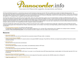 pianocorder.info
