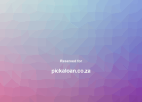 pickaloan.co.za