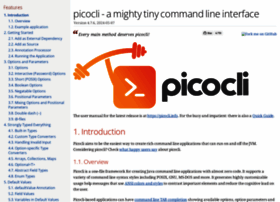 picocli.info