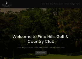 pinehillsgolfing.com