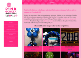 pinkgorillaballoons.com
