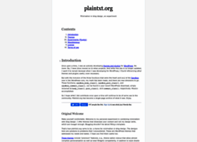 plaintxt.org
