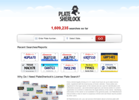 platesherlock.com