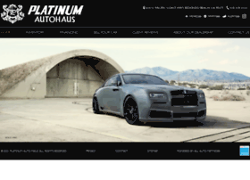 platinumautohaus.com