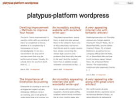platypus-platform.org