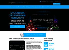 playersrewardscard.com
