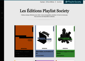 playlistsociety.fr