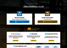 playsalottery.co.za