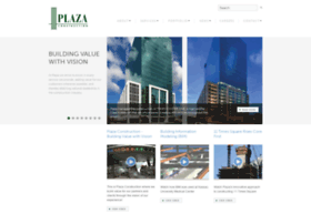 plazaconstruction.com