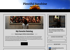 plentifulsunshine.com