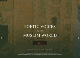 poeticvoicesofthemuslimworld.org