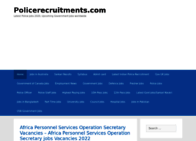 policerecruitments.com