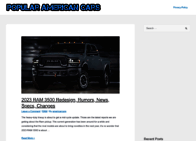 popularamericancars.com