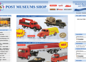 postmuseumsshop.de
