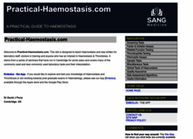 practical-haemostasis.com