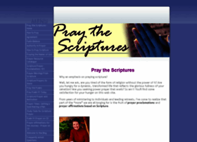 pray-the-scriptures.com