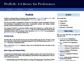 preflib.org